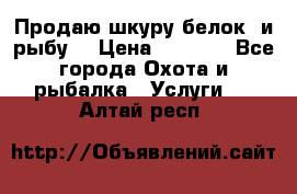 Продаю шкуру белок  и рыбу  › Цена ­ 1 500 - Все города Охота и рыбалка » Услуги   . Алтай респ.